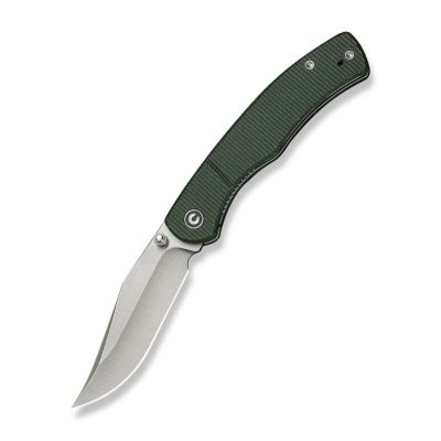 Ніж складаний Civivi Clingman Nitro-V / Micarta темно, темно-зелений