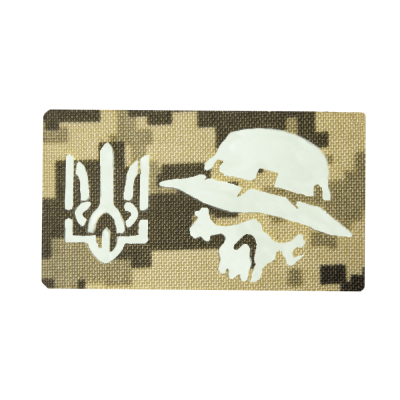 Патч Camotec Панамич (4.5*8) Піксель (ММ-14)/Люмін
