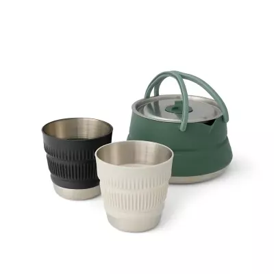 Набор посуды Sea to Summit Detour Kettle Cook Set, 1,6 л, с чехлом – Нержавеющая сталь