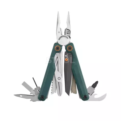 Мультитул Leatherman Wave Alpha, 18 інструментів, сталь MagnaCut®, Cascadia