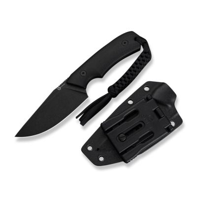 Ніж фіксований Civivi Gander Чорний Sandvik 14C28N Micarta