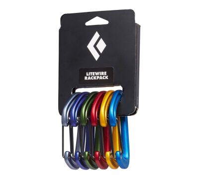 Набір карабінів Black Diamond LiteWire Rackpack