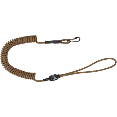Шнур страховочный Standard с вороненой карабином. Нагрузка до 50 кг. Койот Шнур страховочный Standard с вороненой карабином. Нагрузка до 50 кг. Койот