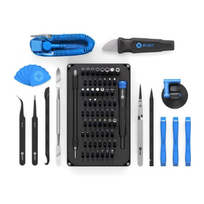 Набір викруток iFixit Pro Tech Toolkit. Чорний/Блакитний