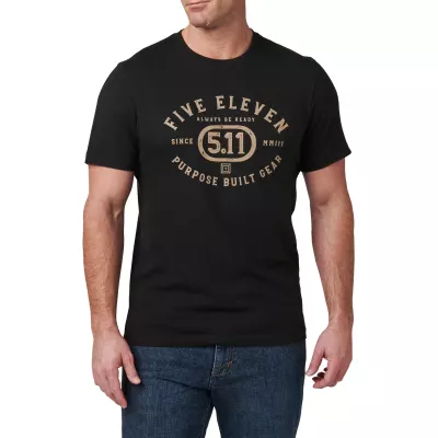 Футболка з малюнком "5.11 Tactical® Purpose Crest V2" Black