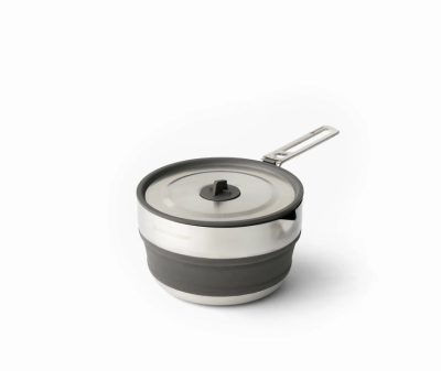 Каструля складана Sea to Summit Detour Stainless Steel Collapsible Pouring Pot 1.8 л