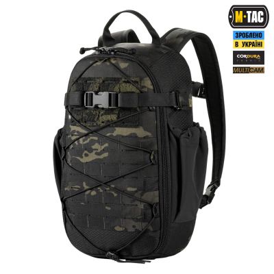 Рюкзак M-Tac Sturm с эргономичными лямками Elite Мультикам Черный