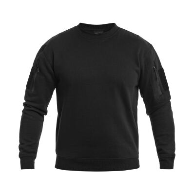 Світшот Sturm Mil-Tec® "Tactical Sweatshirt Round Neck" Black