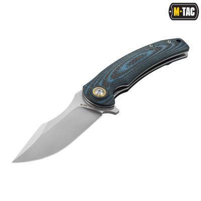 Ніж складний M-Tac Type 15 Carbon/Синій