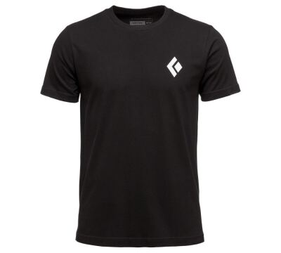 Футболка чоловіча Black Diamond M Equipment For Alpinist SS Tee, Black