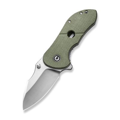 Ніж складаний Civivi Gordo D2 Micarta Олива, оливковий