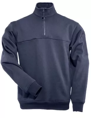 Реглан тактичний "5.11 1/4 Zip Job Shirt" Fire Navy