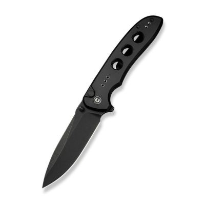 Ніж складаний Civivi Hyperpulse (8.9 см) 14C28N / Aluminum чорний