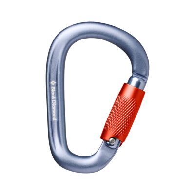 Карабін Black Diamond PearLock Twistlock, Gray