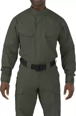 Рубашка тактическая "5.11 STRYKE ™ TDU® LONG SLEEVE SHIRT" TDU Green