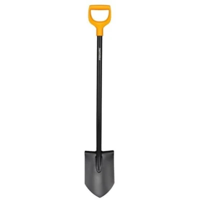 Лопата штикова Fiskars Solid, 117 см. Помаранчевий