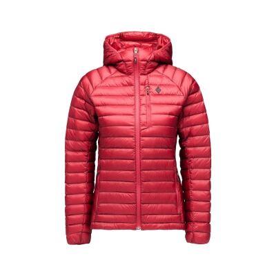 Жіночий легкий пуховик для трекінгу Black Diamond W Approach Down Hoody, Mineral Red