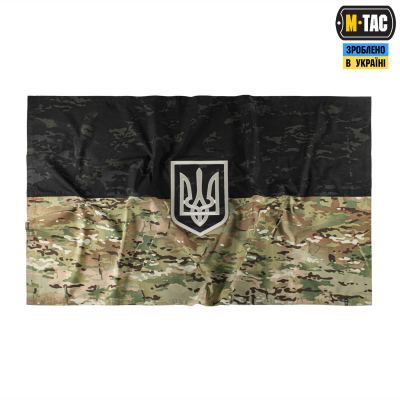 Прапор України M-Tac з вишитим Гербом у подарунковій коробці Мультикам