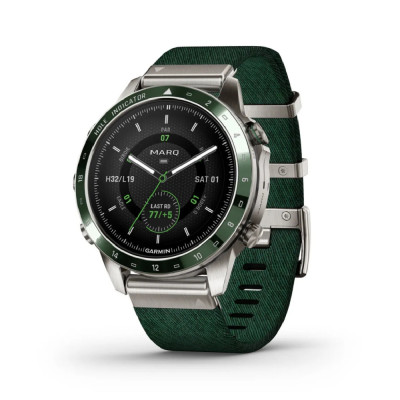Смарт-годинник Garmin MARQ Golfer (Gen 2). Зелений
