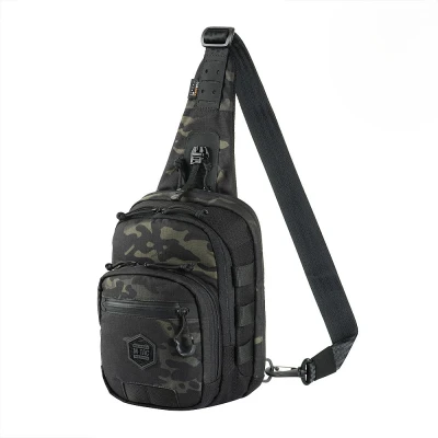 Сумка M-Tac Cross Bag Slim Elite. Чорний мультикам Сумка M-Tac Cross Bag Slim Elite. Чорний мультикам