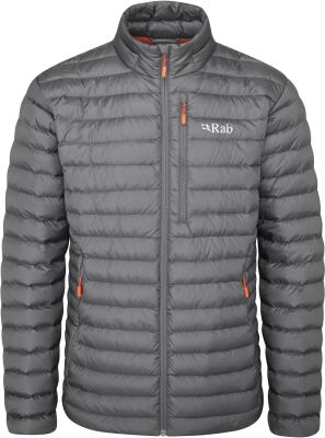 Чоловічий легкий пуховик Rab Microlight Jacket, Graphene