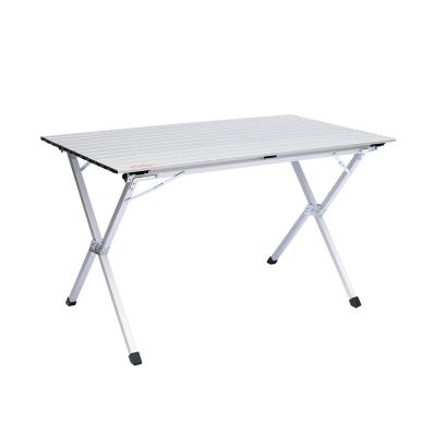 Складной стол с алюминиевым столешницей Tramp Roll-120 (120x60x70 см) TRF-064, серый