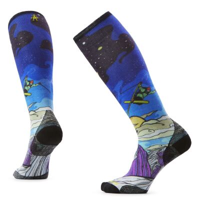 Шкарпетки жіночі Women's Ski Zero Cushion Galactic, Deep Navy