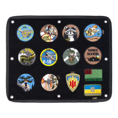 Патч панель "VELCRO" Combat Black