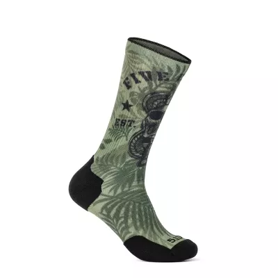 Шкарпетки "5.11 Tactical Sock & Awe Crew Jungle" GREEN