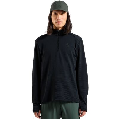 Реглан флісовий Odlo Essential Thermal 1/2, Чорний