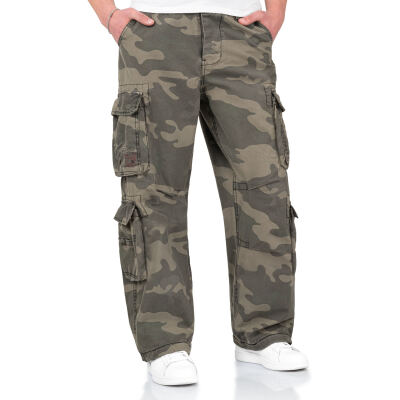 Штани Surplus® "Airborne Vintage Trouser" Black camo
