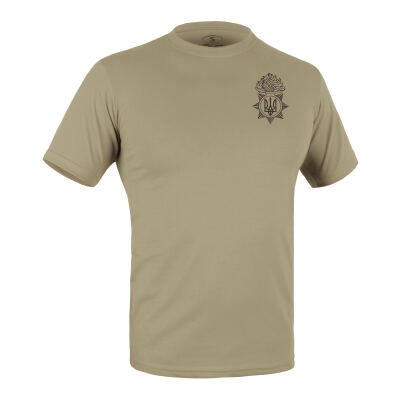 Футболка з малюнком "NGU Logo" Tan 499