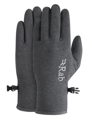 Перчатки Rab Geon Gloves, Black/Steel Marl