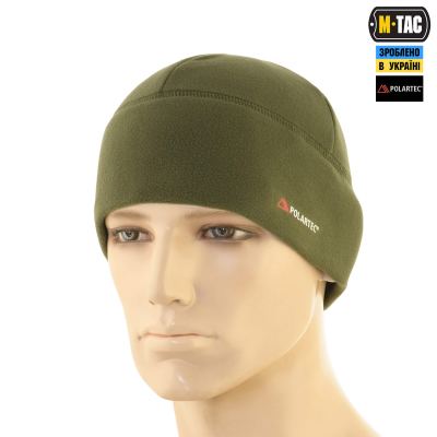 Шапка M-Tac Watch Cap фліс Light Polartec Army Олива