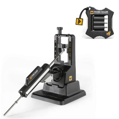 Набір Work Sharp Точилка механічна The Precision Adjust Knife Sharpener WSBCHPAJ-I + Точилка Micro WSEDCMCR