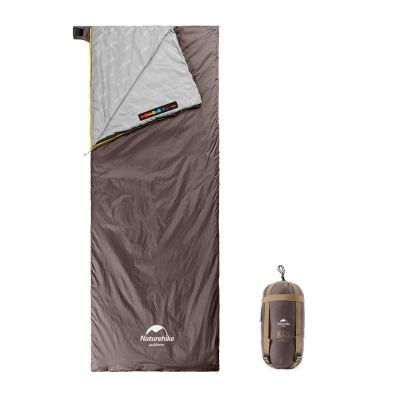 Спальник надлегкий Naturehike Summer LW180 NH21MSD09 лівий (15°C) коричневий