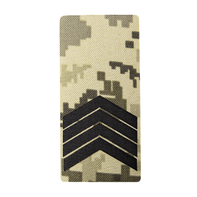 Погон Camotec Старший Сержант (5*10) Піксель (ММ-14)