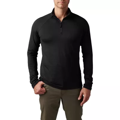 Термореглан 5.11 Tactical "Stratos 1/4 Zip" Black