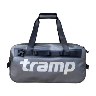 Гермаbags сумка Tramp Nylon TPU 50 л UTRA-297 Dark Grey, серая