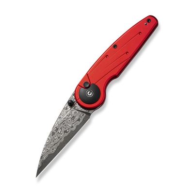 Ніж складаний Civivi Starflare Damascus Aluminum Червоний