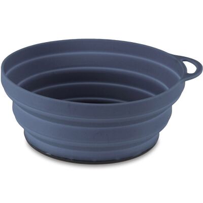 Тарелка Lifeventure Silicone Ellipse Bowl, Графит