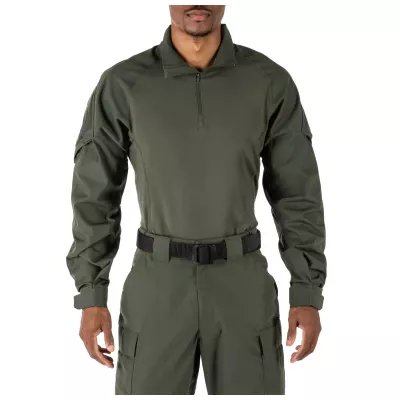 Сорочка тактична під бронежилет "5.11 Tactical Rapid Assault Shirt" TDU Green