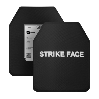 СВМПЭ плиты 3 класс защиты (комплект). Вес 2.8 кг. Размер М (25х30 см.)