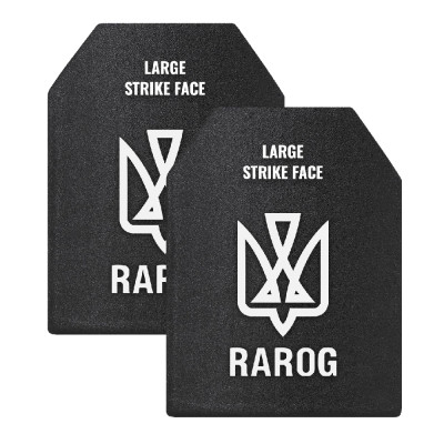 Керамічні бронеплити 6-го класу Rarog Premium, L (26х33.5 см), комплект. Вага 6.6 кг