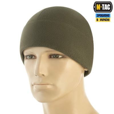 Шапка M-Tac Watch Cap Elite фліс (320г/м2) Slimtex Dark Олива