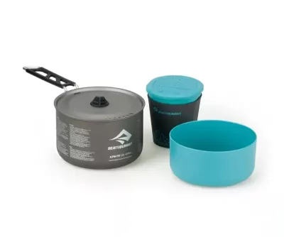 Набор посуды Sea to Summit Alpha Cookset 1.1, 1,2 л – Темно-серый