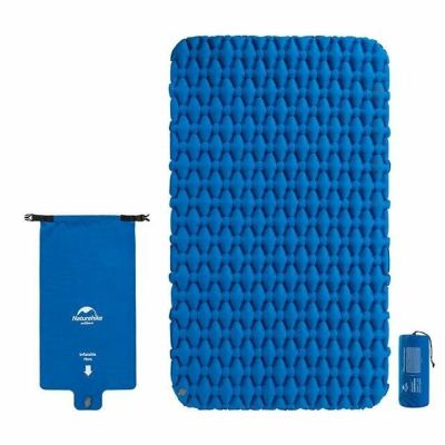 Надувний килимок Naturehike FC-11 NH19Z055-P двомісний блакитний