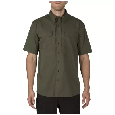 Сорочка тактична з коротким рукавом "5.11 Stryke ™ Shirt - Short Sleeve" TDU Green