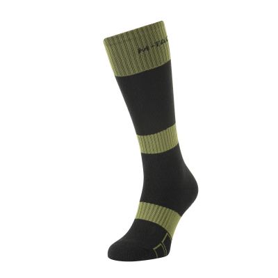 Шкарпетки M-Tac Ranger вовна, Black/Olive