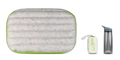 Надувная подушка Sea to Summit Aeros Down Pillow Deluxe, Regular/Large/Deluxe – Салатовая